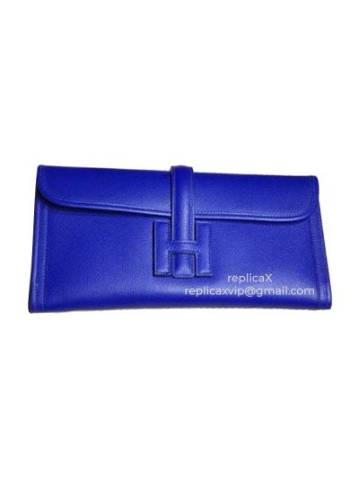 Hermes Jige 29 Hand Stitched Epsom Leather Clutch Bag 521602