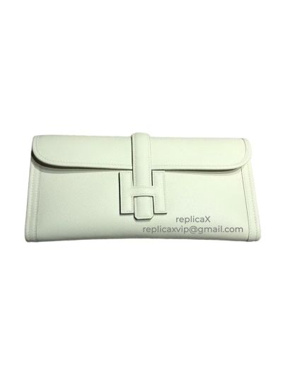 Hermes Jige 29 Hand Stitched Epsom Leather Clutch Bag 521592