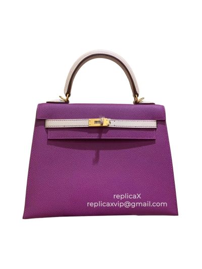 Hermes Kelly 25 Epsom Leather Tote Bag 25CM 521762