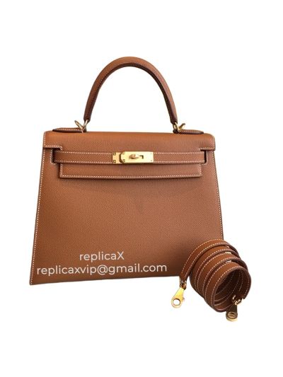 Hermes Kelly 25 Epsom Leather Tote Bag 25CM 521779