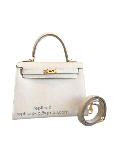 Hermes Kelly 25 Epsom Leather Tote Bag 25CM 521781