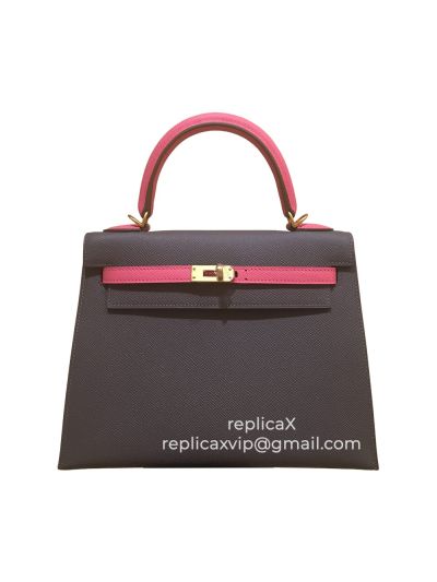 Hermes Kelly 25 Epsom Leather Tote Bag 25CM 521755