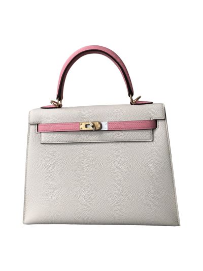 Hermes Kelly 25 Hand Stitched Epsom Top Handle Bag 25CM 522075