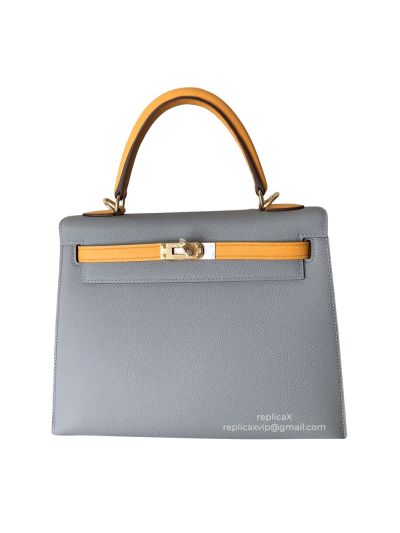 Hermes Kelly 25 Hand Stitched Epsom Top Handle Bag 25CM 522078