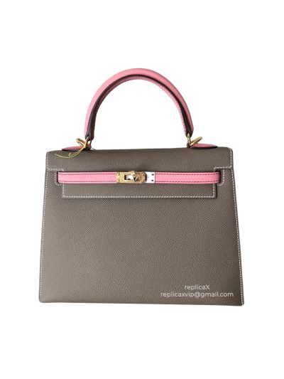 Hermes Kelly 25 Hand Stitched Epsom Top Handle Bag 25CM 522081