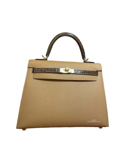 Hermes Kelly 28 Epsom Leather Bag Brown 28CM 524458