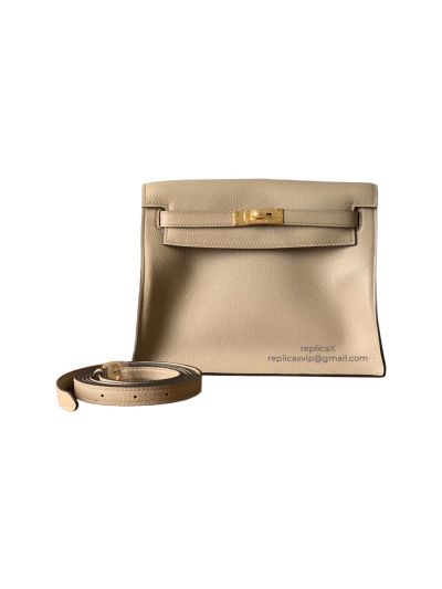 Hermes Kelly Danse Everculure Leather Bag 22CM 521947