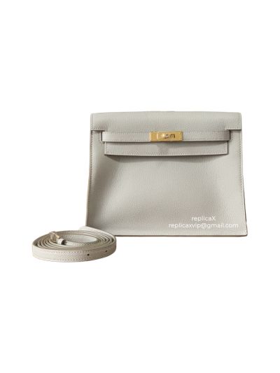 Hermes Kelly Danse Everculure Leather Bag 22CM 521955
