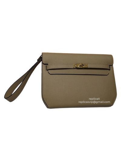 Hermes Kelly Depeches Leather Bag 25CM 521981