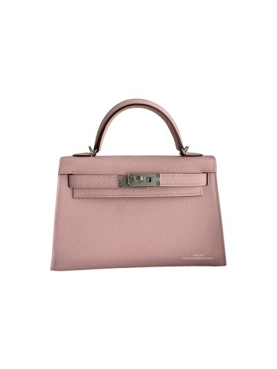  Hermes Kelly Mini Bag Pink Epsom 524007
