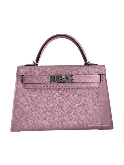 Hermes Kelly Mini Bag Pink Epsom 524008