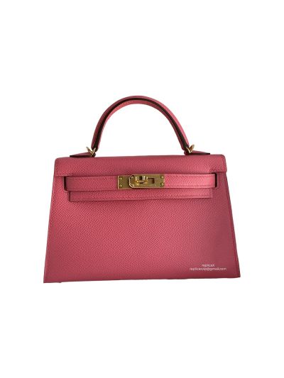 Hermes Kelly Mini Bag Pink Epsom 524026