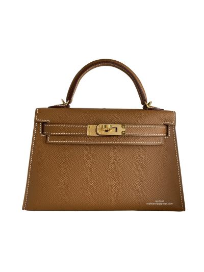 Hermes Kelly Mini Bag Tan Epsom 524022