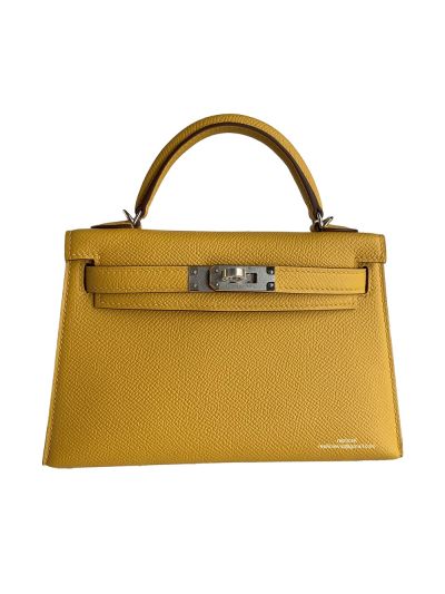 Hermes Kelly Mini Bag Yellow Epsom 524028