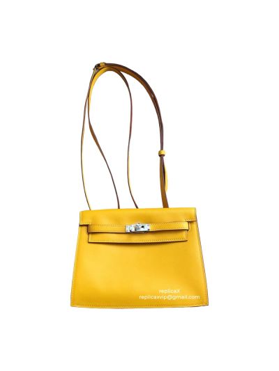Hermes Kelly Swift Leather Crossbody Bag 22CM 521434