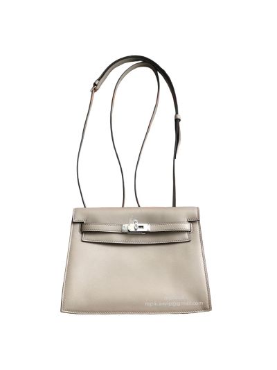 Hermes Kelly Swift Leather Crossbody Bag 22CM 521437