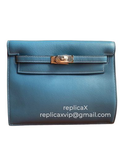 Hermes Kelly Swift Leather Crossbody Bag 22CM 521803