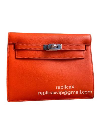 Hermes Kelly Swift Leather Crossbody Bag 22CM 521805