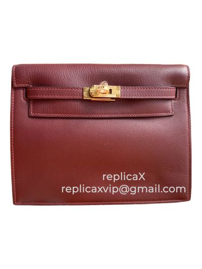 Hermes Kelly Swift Leather Crossbody Bag 22CM 521812