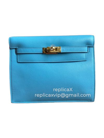 Hermes Kelly Swift Leather Crossbody Bag 22CM 521814