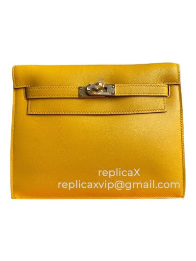 Hermes Kelly Swift Leather Crossbody Bag 22CM 521819