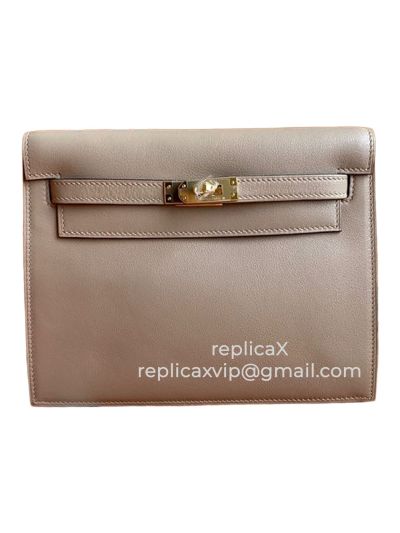Hermes Kelly Swift Leather Crossbody Bag 22CM 521823