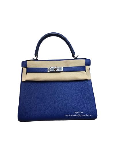 Hermes Kelly Togo Leather Top Handle Bag 28CM 522098