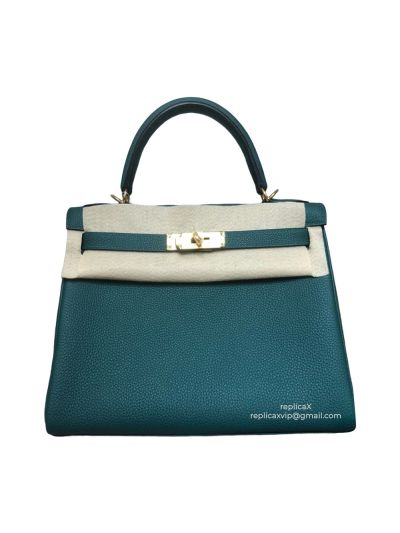 Hermes Kelly Togo Leather Top Handle Bag 28CM 522101