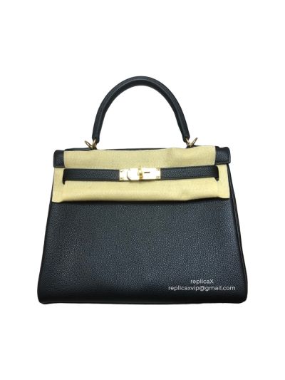 Hermes Kelly Togo Leather Top Handle Bag 28CM 522104
