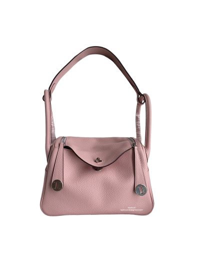 Hermes Lindy 26 Pink Togo Leather Bag 26CM 523535