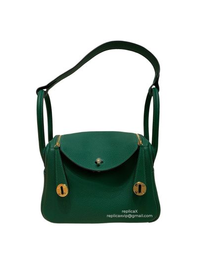 Hermes Lindy Togo Leather Hand Stitched Shoulder Bag 26CM 30CM 522017