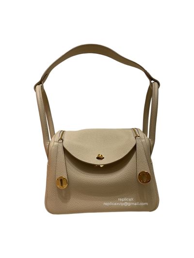 Hermes Lindy Togo Leather Hand Stitched Shoulder Bag 26CM 30CM 522018