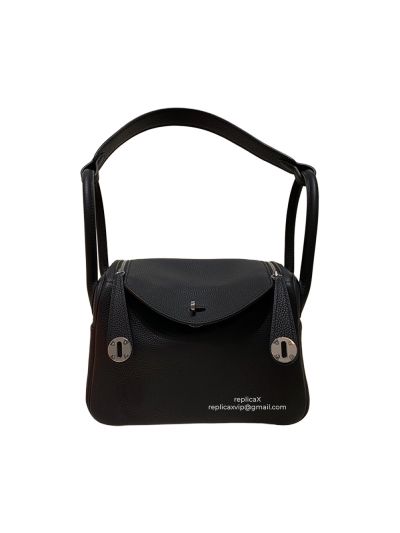 Hermes Lindy Togo Leather Hand Stitched Shoulder Bag 26CM 30CM 522122