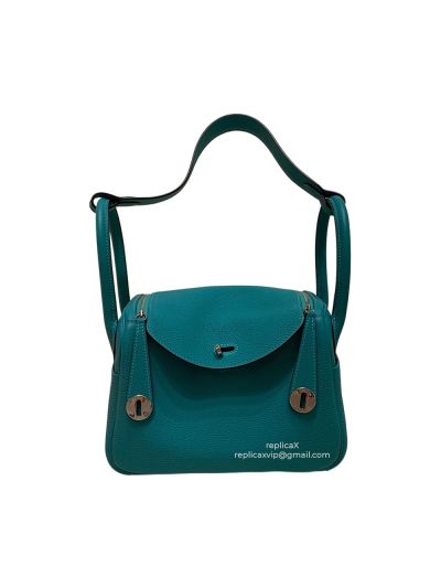 Hermes Lindy Togo Leather Hand Stitched Shoulder Bag 26CM 30CM 522016