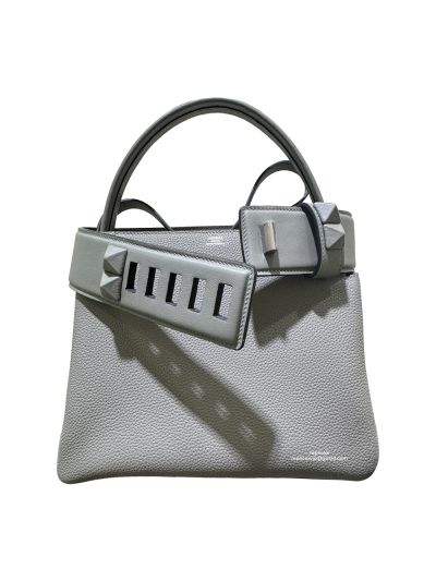 Hermes Medor Tote Shoulder Bag Gray Togo Swift Calfskin 27x22x11CM 524674