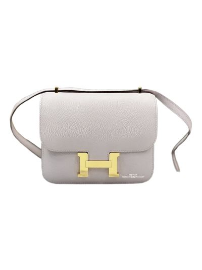 Hermes Mini Constance 19 Messenger Bag Pink Epsom 19x15x4CM 523318