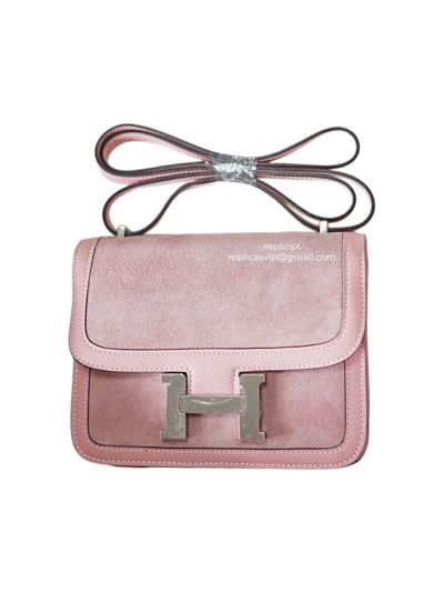 Hermes Mini Constance Suede Leather Crossbody Bag 18CM 30CM 522035