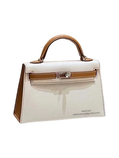 Hermes Mini Kelly 19 Epsom Leather Top Handle Bag 19CM 522197