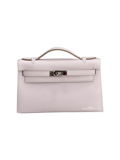 Hermes Mini Kelly 22 Pink Swift Calf Leather Bag 22x12x7CM 523286