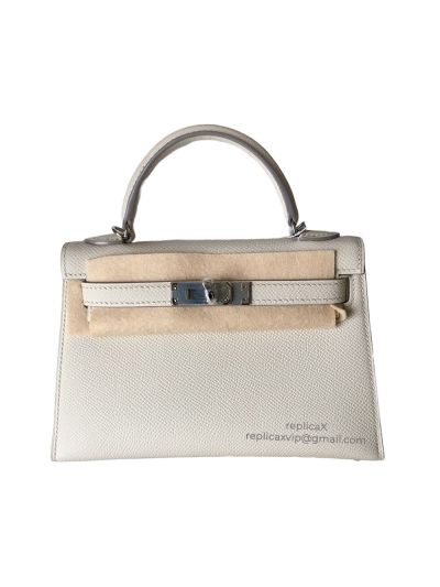 Hermes Mini Kelly Epsom Leather Tote Bag 19CM 521390