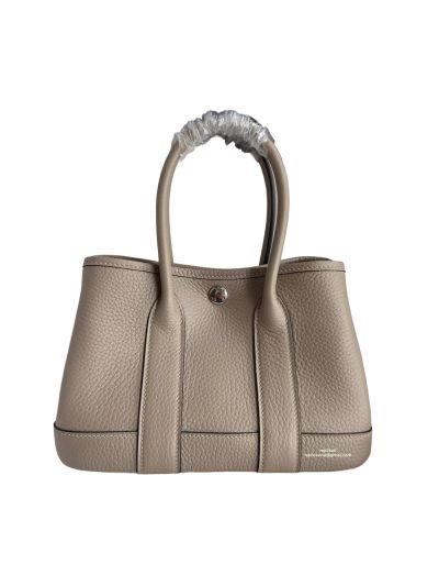 Hermes Neo Garden 23 Mini Bag Light Gray H Viking Canvas and Negonda Calfskin 23CM 524863