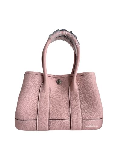 Hermes Neo Garden 23 Mini Bag Light Pink H Viking Canvas and Negonda Calfskin 23CM 524864