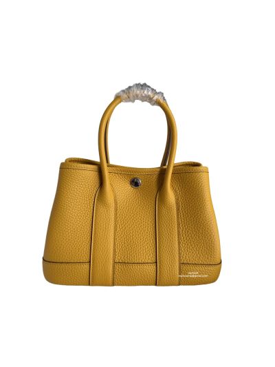 Hermes Neo Garden 23 Mini Bag Light Yellow H Viking Canvas and Negonda Calfskin 23CM 524870