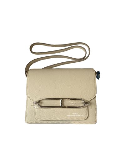 Hermes Roulis Bag Hermes VIP Roulis Shoulder Bag White Evercolor Leather 19CM 23CM 522782