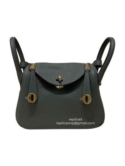 Hermes Sac Lindy Mini Leather Bag 19CM 521830