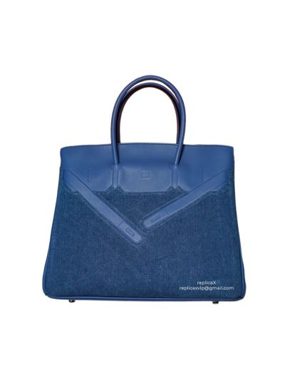 Hermes Shadow Birkin 35 Black Evercalf Leather Limited Edition Bag 522192