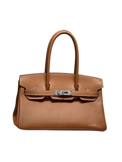  Hermes Shoulder Birkin 29 Leather Bag Brown 29CM 523905