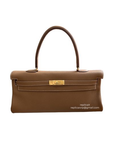 Hermes Shoulder Kelly Bag Leather Top Handle Bag 522054