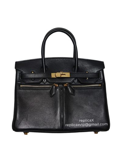 Hermes Vintage Timeless Kelly Lakis Leather Bag 30CM 521864