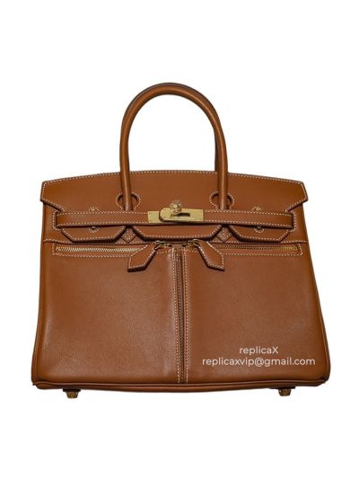 Hermes Vintage Timeless Kelly Lakis Leather Bag 30CM 521866